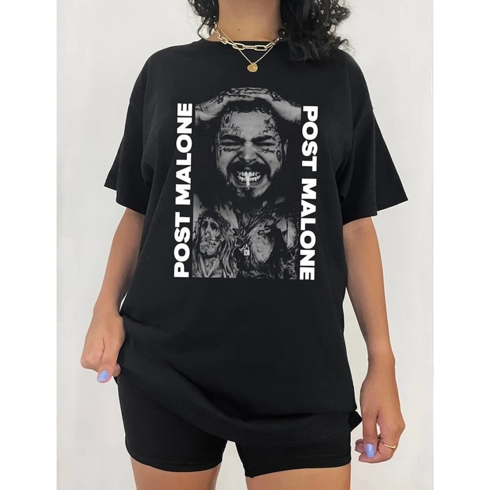 Post Malone Shirt Posty Shirt Rap Tee 90S Twelve Carat Tour Shirt